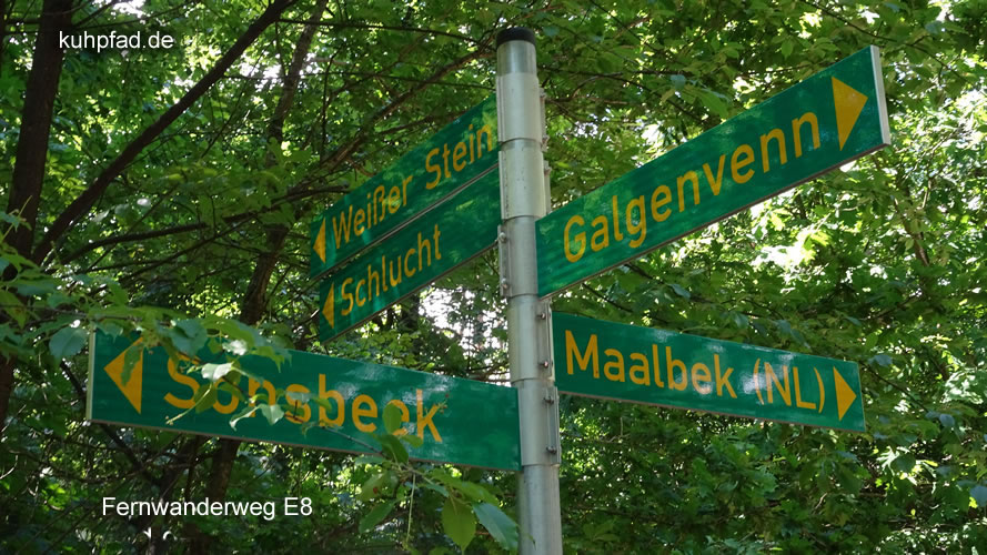 Fernwanderweg E 8 Fernwanderweg E 8
