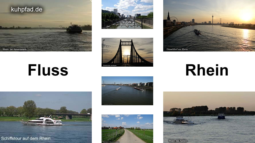 Fluss Rhein Fluss Rhein