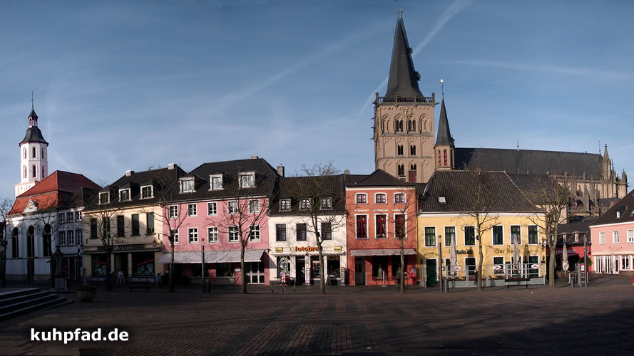 Xanten Dom Marktplatz Xanten Dom Marktplatz