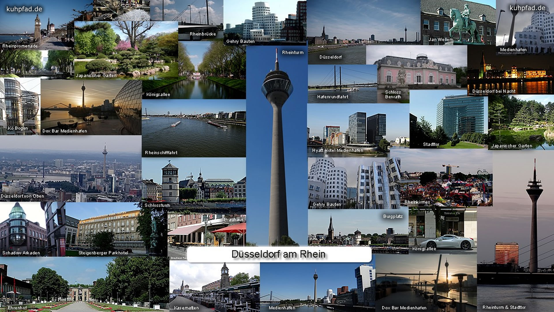 Düsseldorf auf einen Blick Düsseldorf auf einen Blick