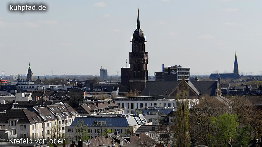 Krefeld von Oben Krefeld von Oben