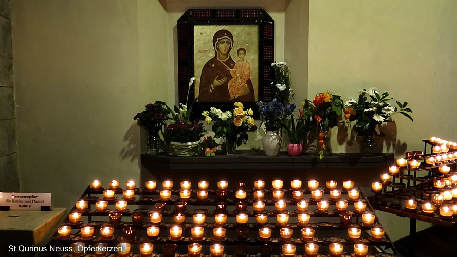 Opferkerzen Quirinus Münster Opferkerzen Quirinus Münster