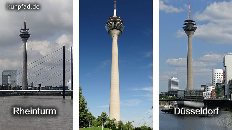 Rheinturm Düsseldorf Rheinturm Düsseldorf