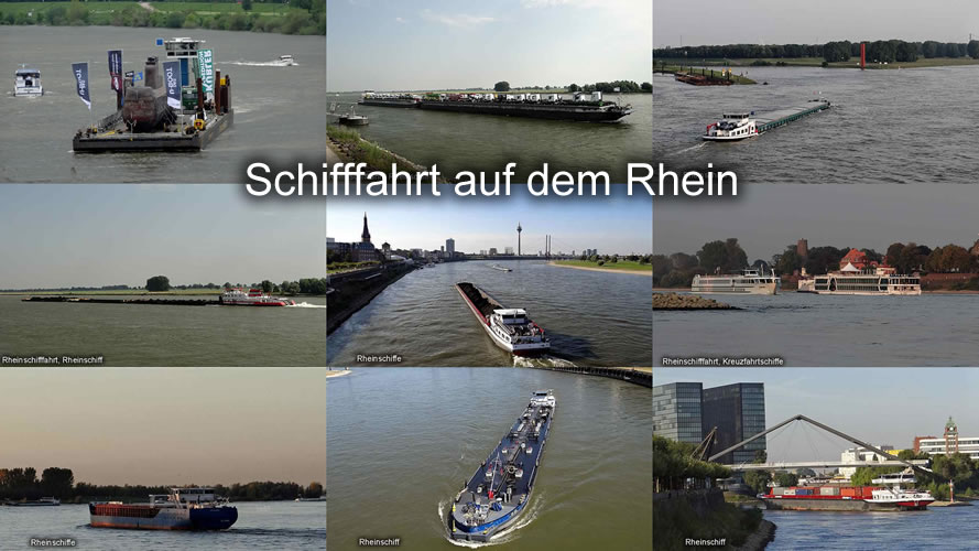 Schifffahrt auf dem Rhein Schifffahrt auf dem Rhein