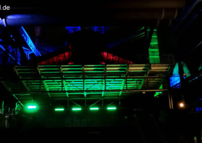 Landschaftspark Duisburg Nord Lichtinstallation