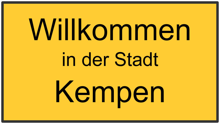 Willkommen in Kempen Willkommen in Kempen