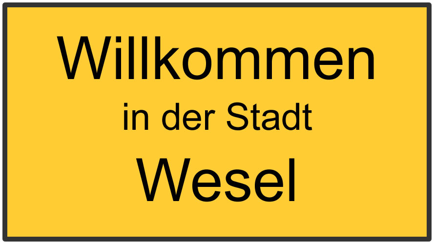 Willkommen in Wesel Willkommen in Wesel