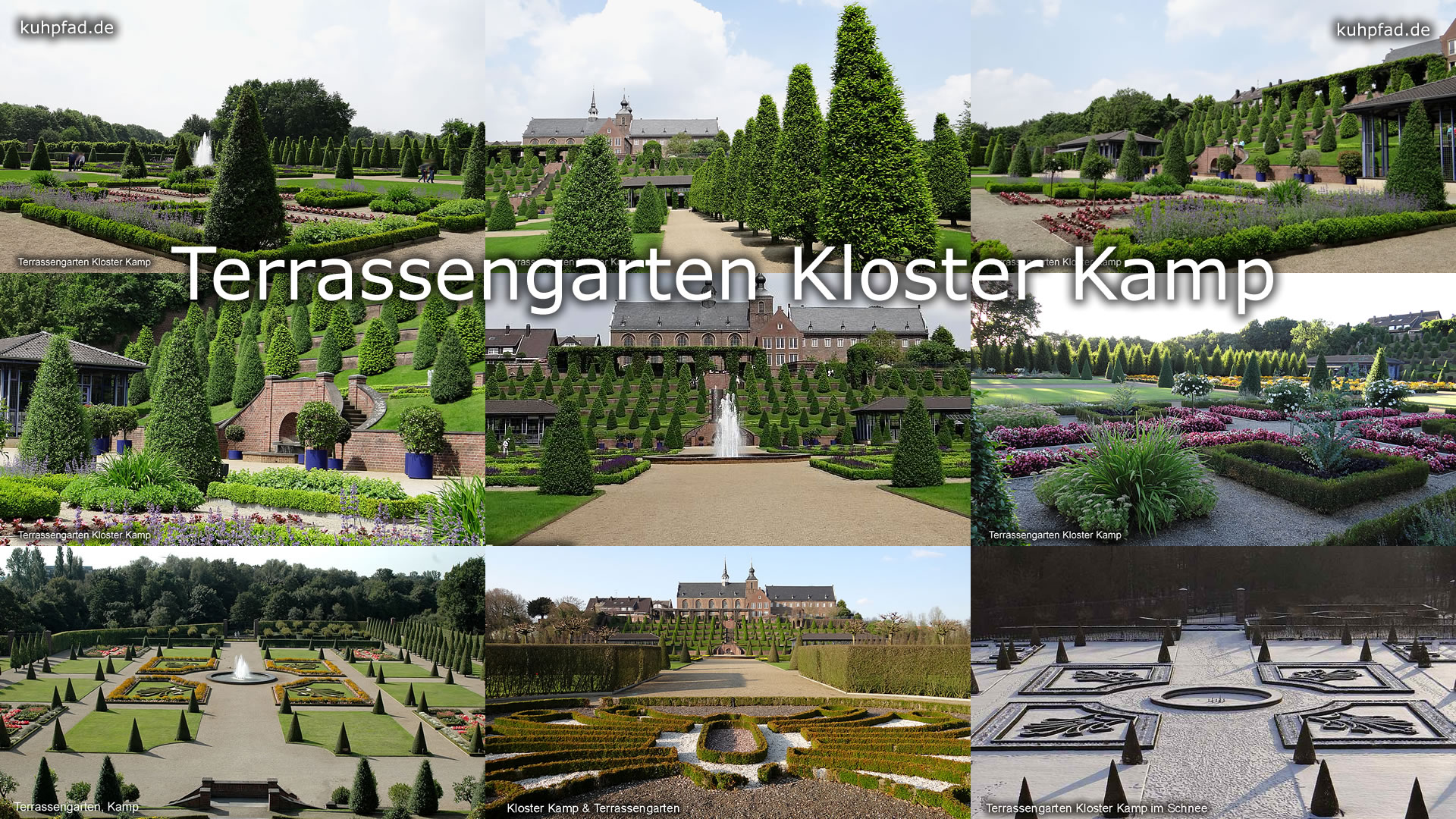 Terrassengarten Kloster Kamp Terrassengarten Kloster Kamp