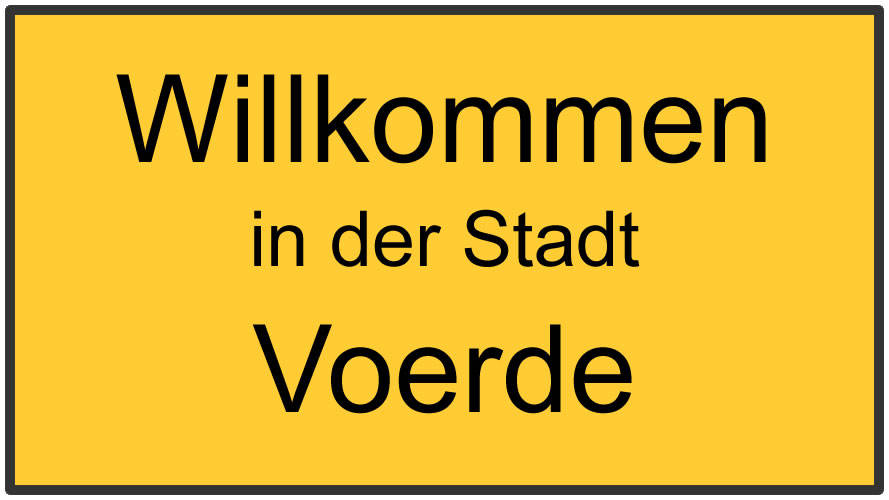 Willkommen in Voerde Willkommen in Voerde