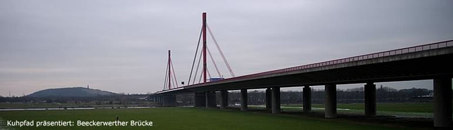 Beeckerwerther Brücke Beeckerwerther Brücke
