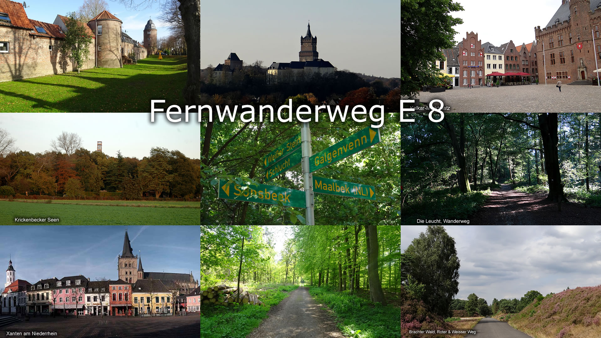 Fernwanderweg E8 Fernwanderweg E8