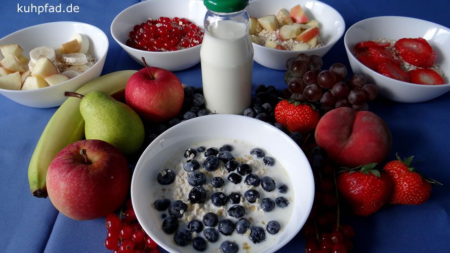 Frühstück Frühstück Haferflocken