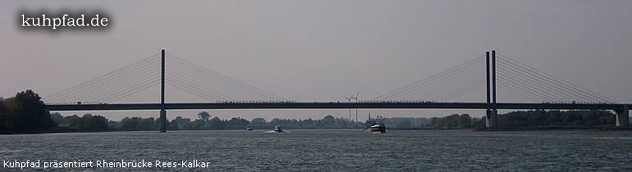 Rheinbrücke Rees Kalkar Rheinbrücke Rees Kalkar