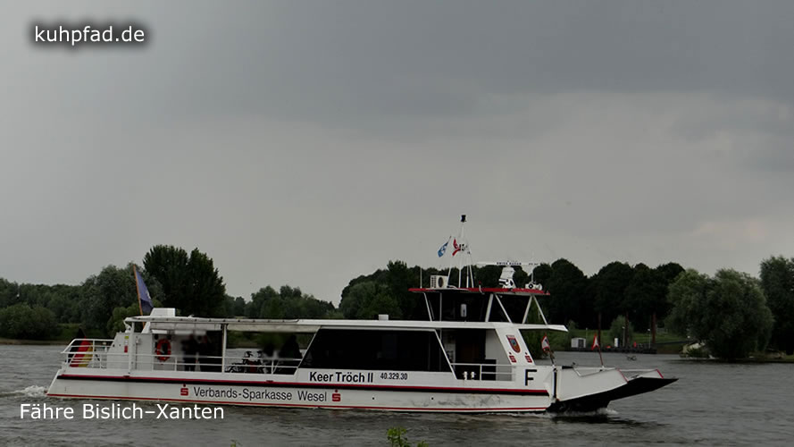 Rheinfähre Bislich Xanten Rheinfähre Bislich Xanten