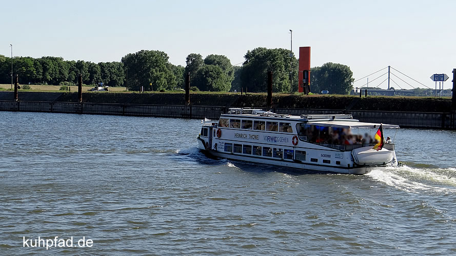 Rheinorange Duisburg Hafenrundfahrt Rheinorange Duisburg