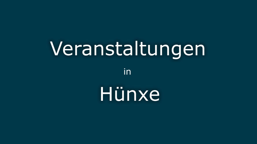 Veranstaltungen Hünxe Veranstaltungen Hünxe