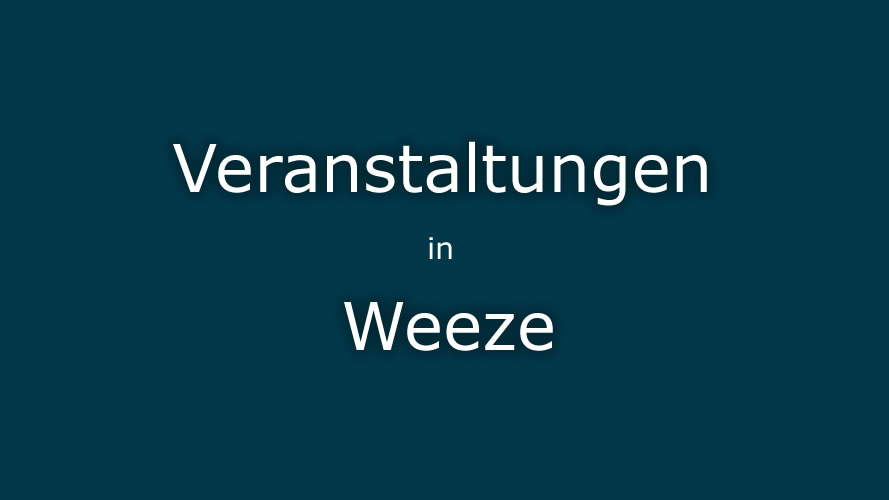 Veranstaltungen Weeze Veranstaltungen Weeze