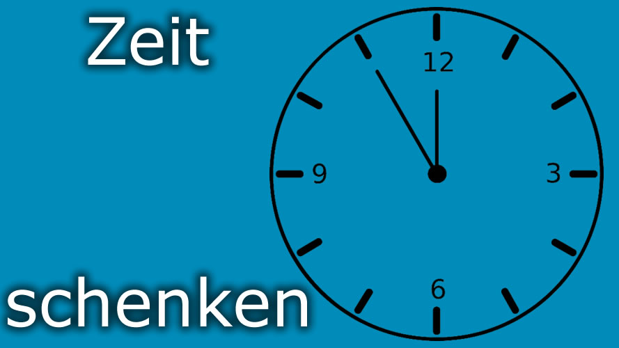 Zeit Schenken Zeit Schenken