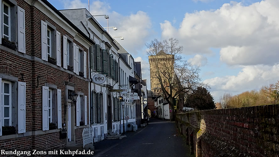 Alte Stadtmauer Mittelalterliches Zons