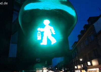 Ampelmännchen Dinslaken Bergmännchen