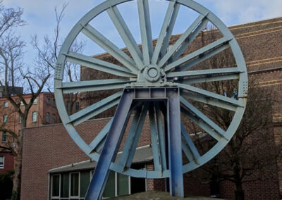 Seilscheibe Schachtanlage Rheinpreussen Duisburg