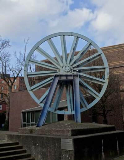 Seilscheibe Schachtanlage Rheinpreussen Duisburg