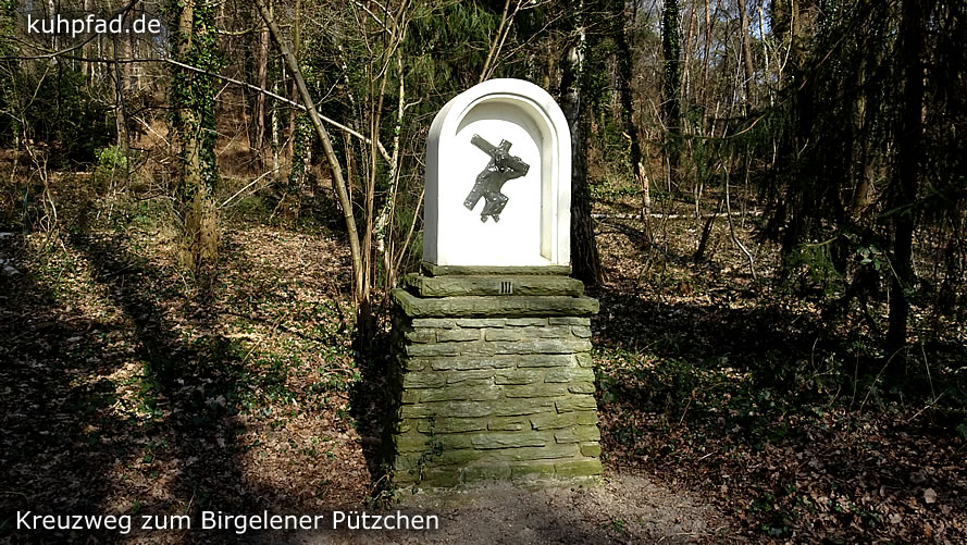Station 3 Kreuzweg zum Birgelener Pützchen Station 3